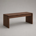 Rechteckiger Couchtisch aus MDF mit aufklappbarer Tischplatte und Stauraum, Dunkelbraun, 100 x 50 x 45 cm
